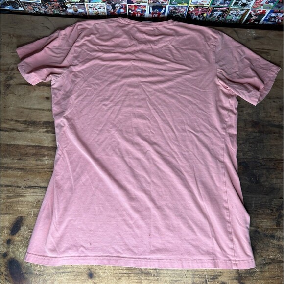 Gymshark Men's Essential Oversized T-Shirt Terracotta Pink Size: Medium Gym - Picture 4 of 6